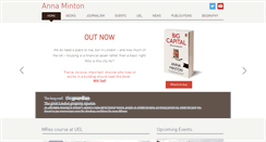 Desktop Screenshot of annaminton.com
